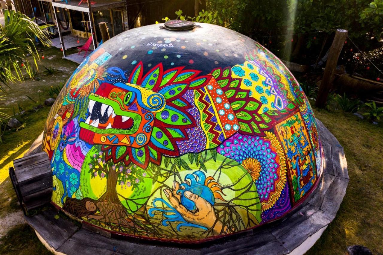 Eco Cabanas Bluekay มาอาอวล ภายนอก รูปภาพ